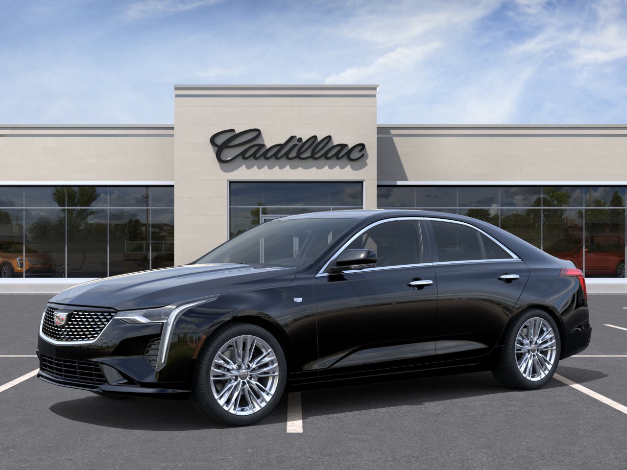 new 2026 Cadillac CT4 car, priced at $45,845