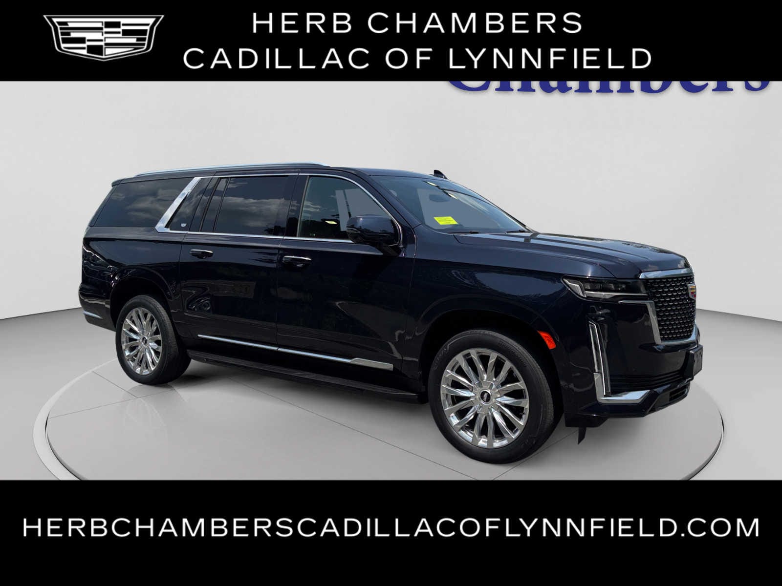 Dark Moon Blue Metallic 2022 Cadillac Escalade ESV SUV / Crossover Four-Wheel Drive 10-Speed Automatic