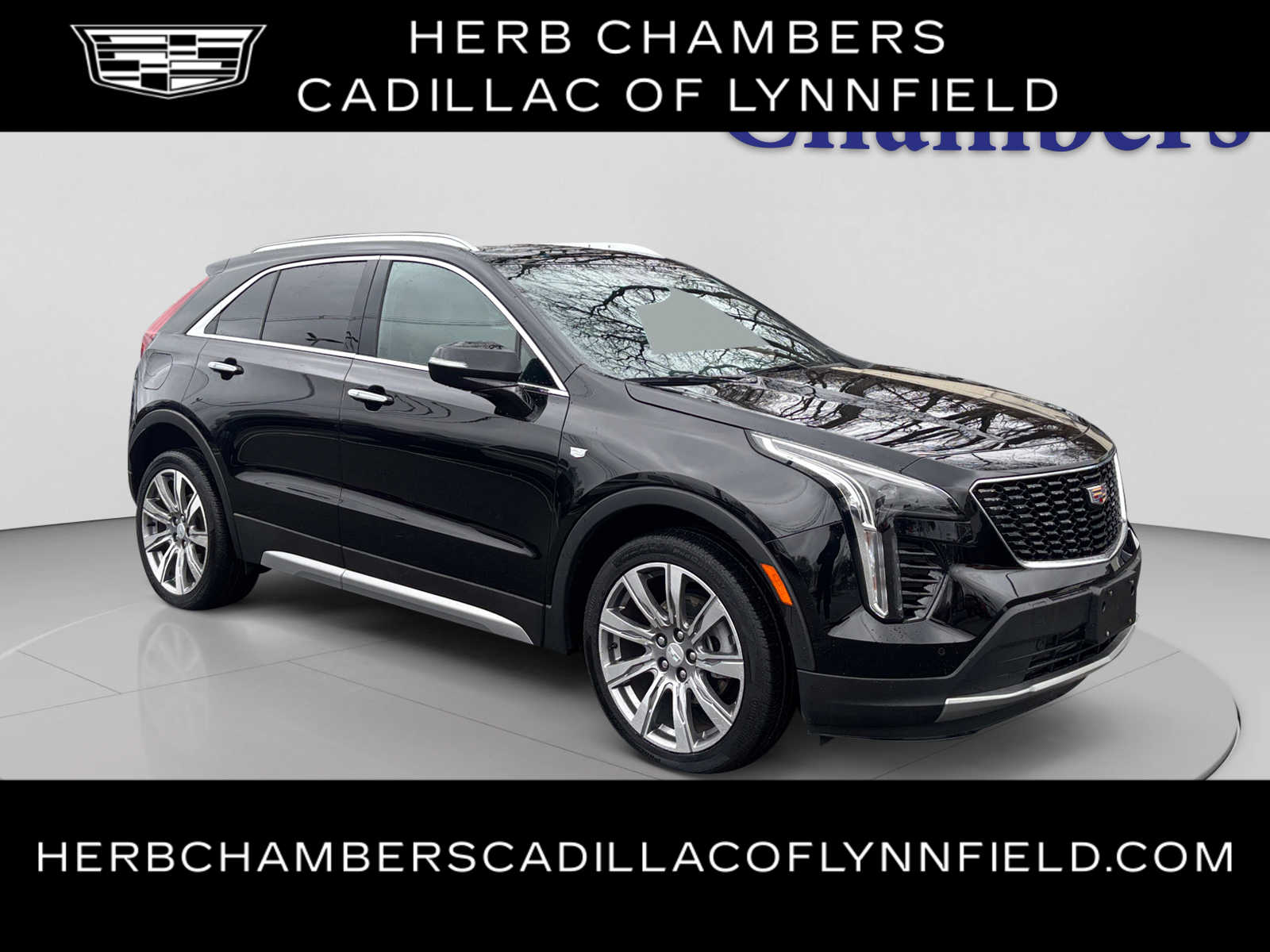 Stellar Black Metallic 2023 Cadillac XT4 Premium Luxury AWD SUV / Crossover Four-Wheel Drive Automatic