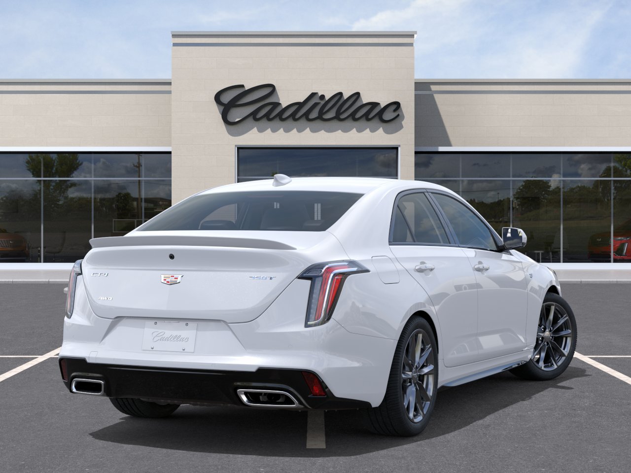 new 2026 Cadillac CT4 car, priced at $50,970