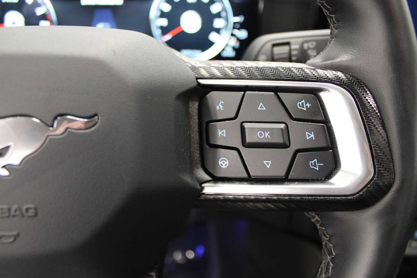 used 2024 Ford Mustang car, priced at $42,387
