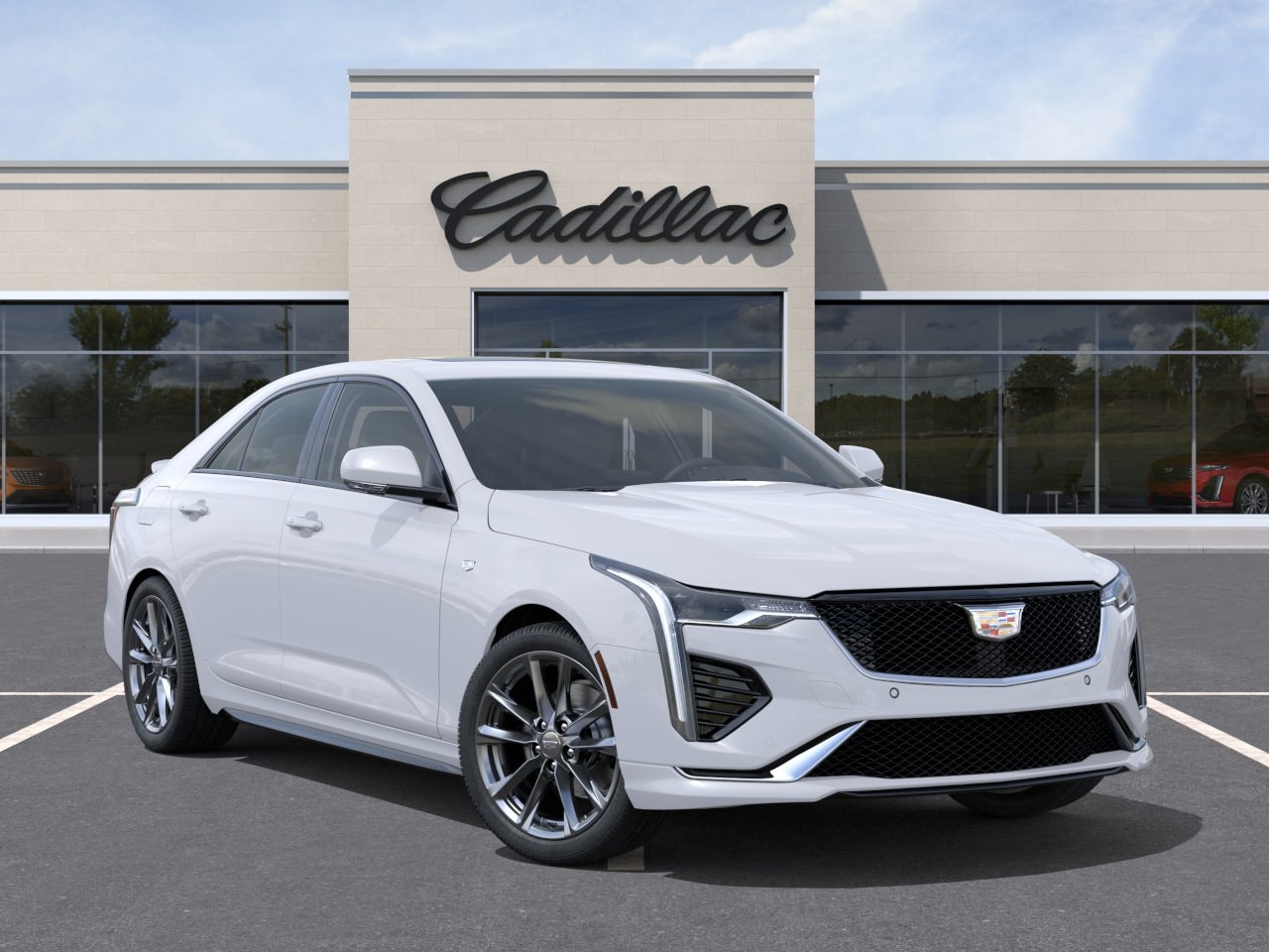 new 2026 Cadillac CT4 car, priced at $49,745