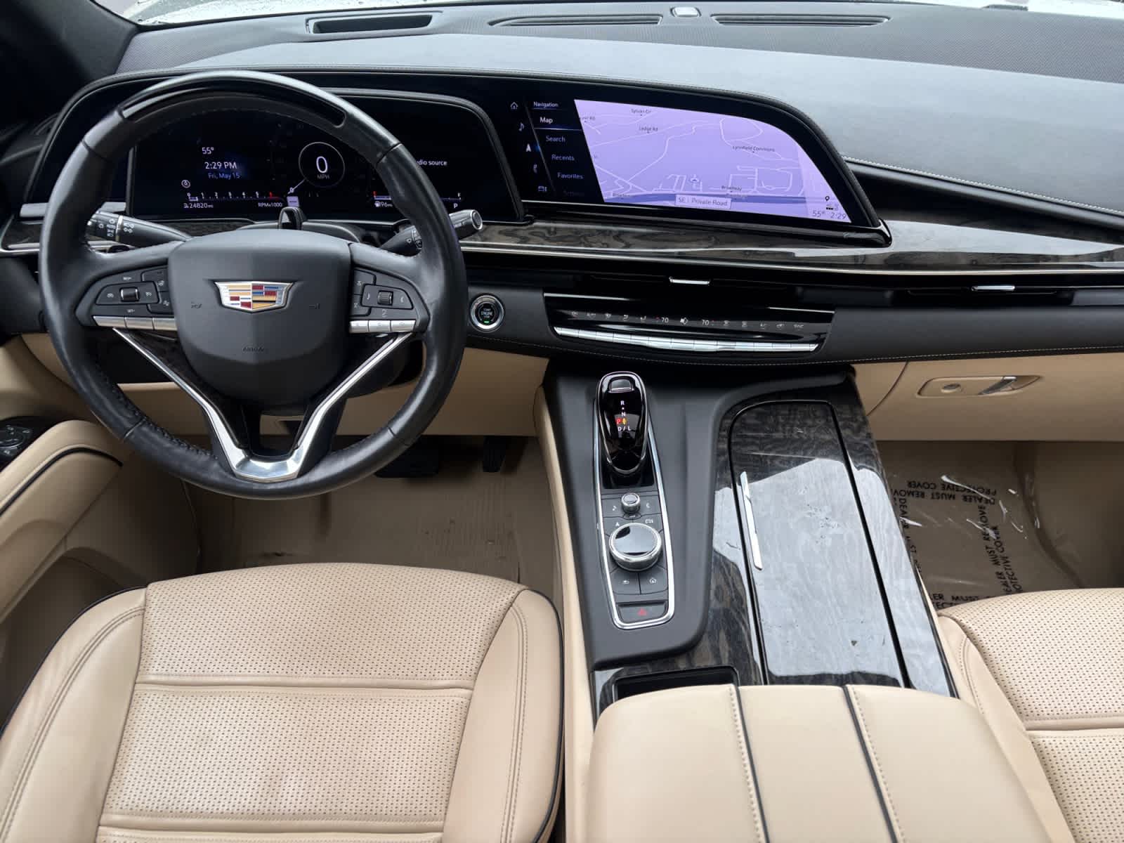 used 2023 Cadillac Escalade ESV car, priced at $74,387