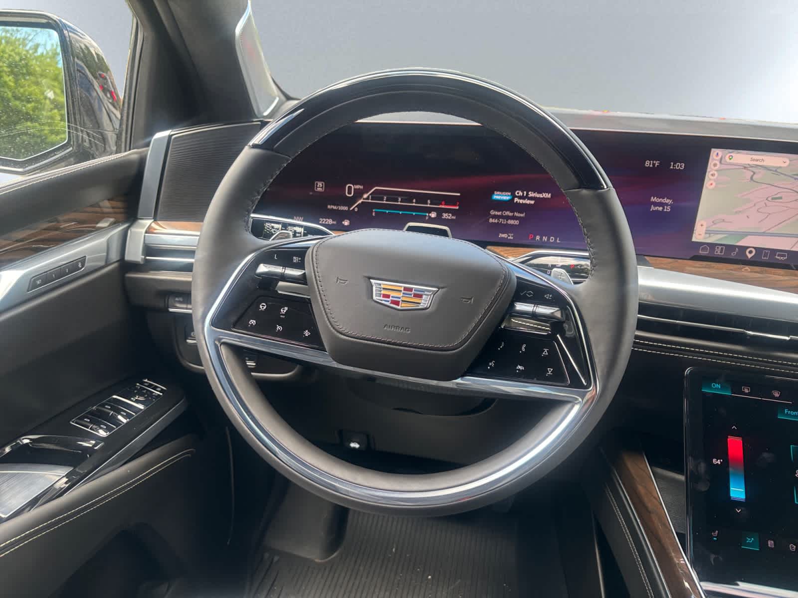 used 2025 Cadillac Escalade car, priced at $125,497