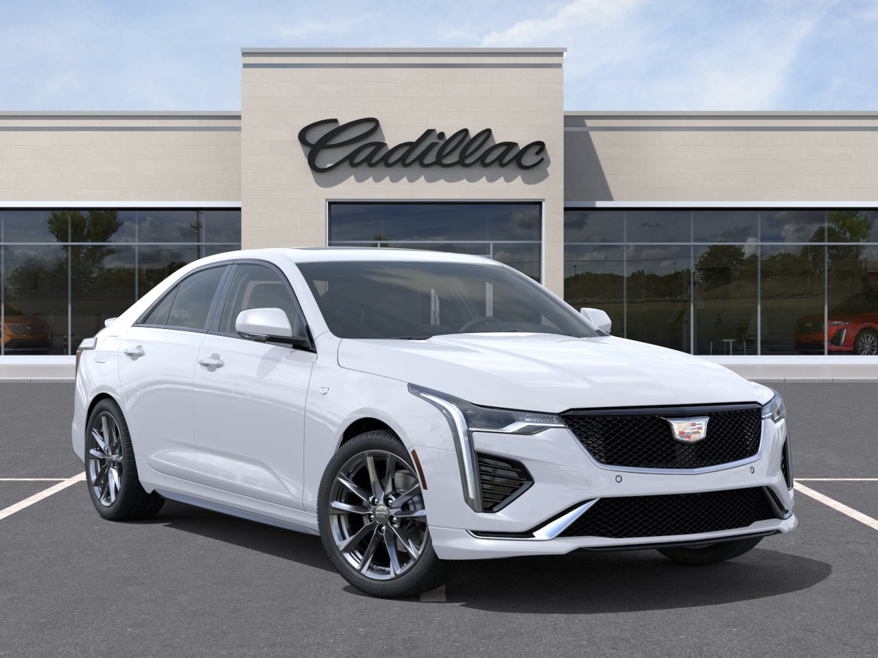 new 2026 Cadillac CT4 car, priced at $50,970