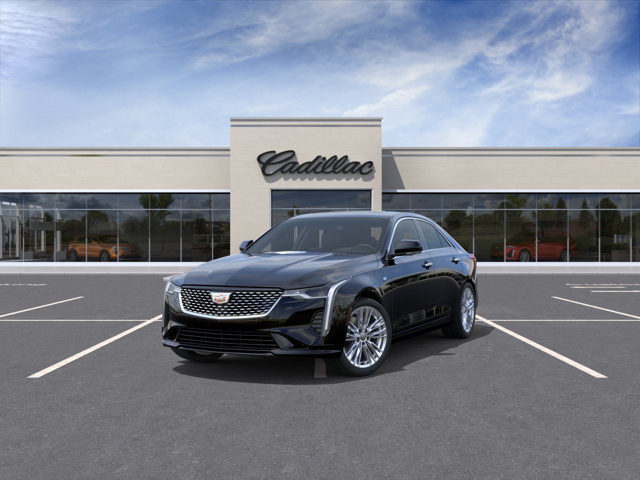 new 2026 Cadillac CT4 car, priced at $45,845
