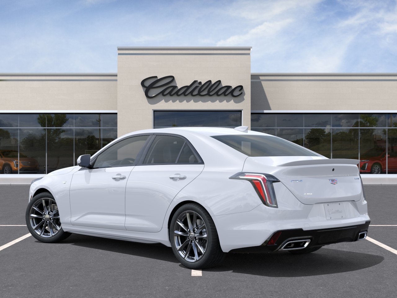 new 2026 Cadillac CT4 car, priced at $50,970