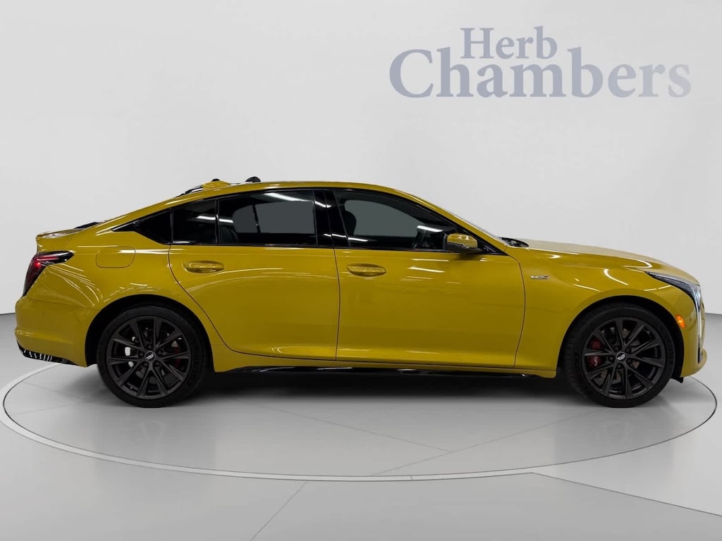 Used 2025 CADILLAC CT5-V V-Series AWD w/ Technology Package & Ultraview Sunroof Sedan