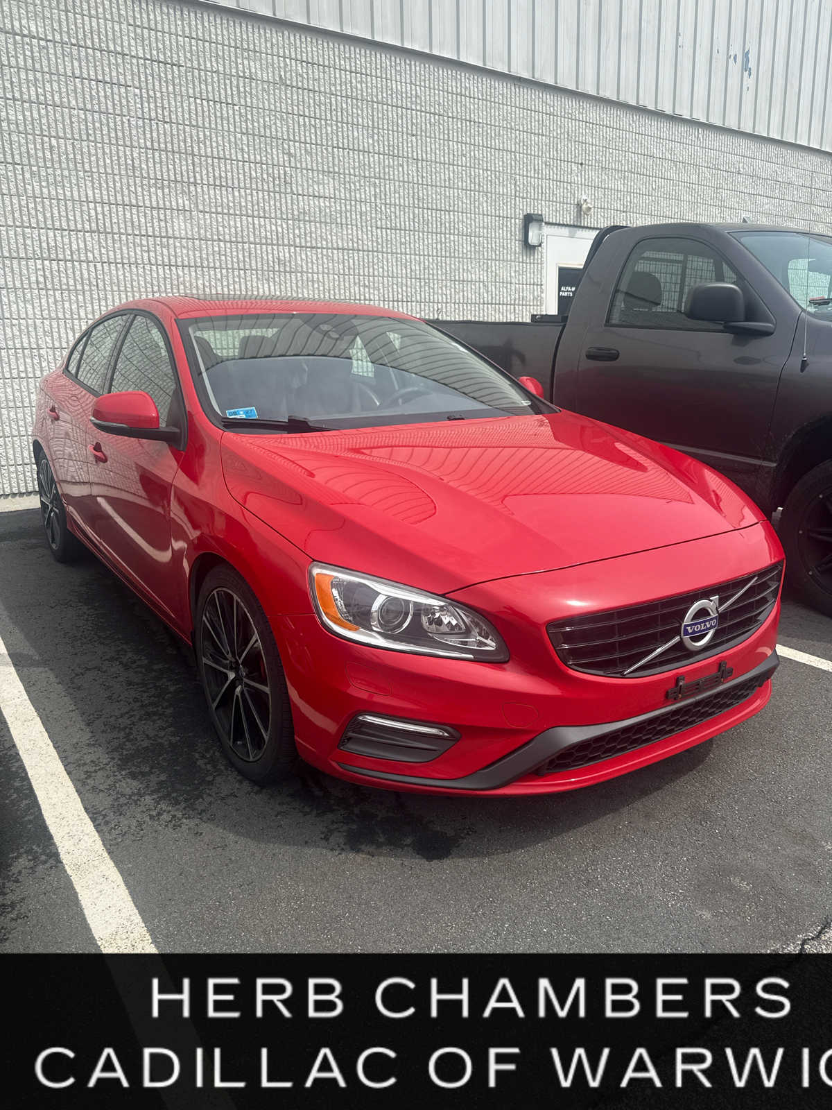Red 2018 Volvo S60 T5 Dynamic AWD Sedan All-Wheel Drive Automatic