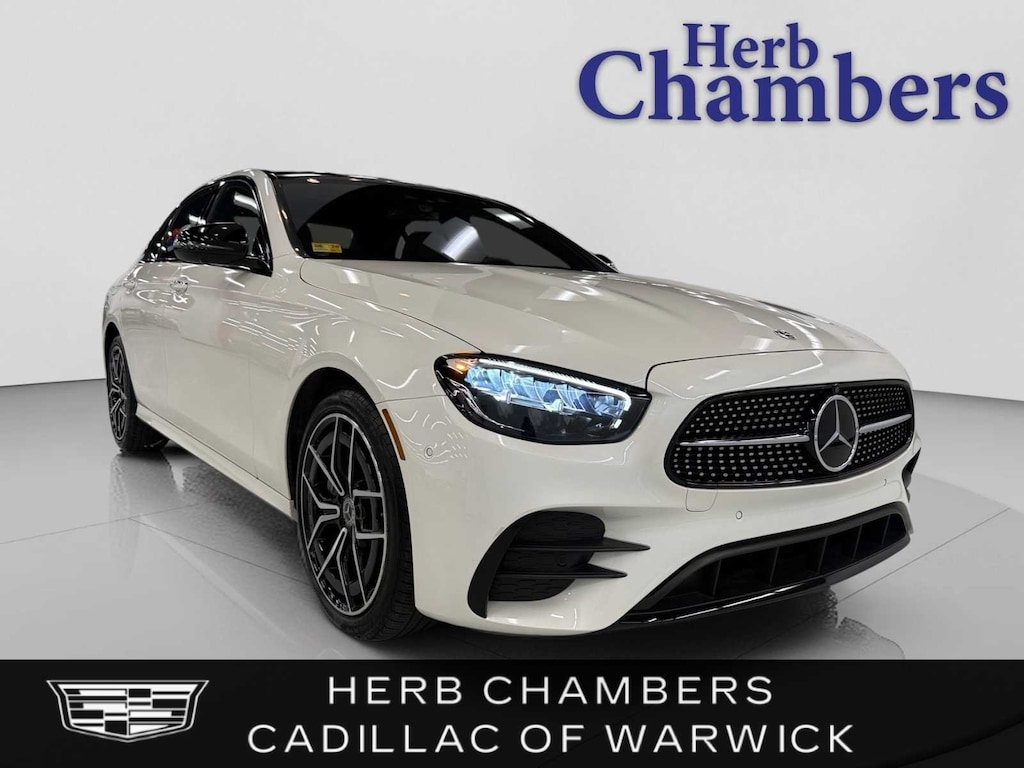 Used 2023 Mercedes-Benz E-Class E 450 4MATIC w/ Driver Assistance & Premium Packages Sedan 4 Dr.