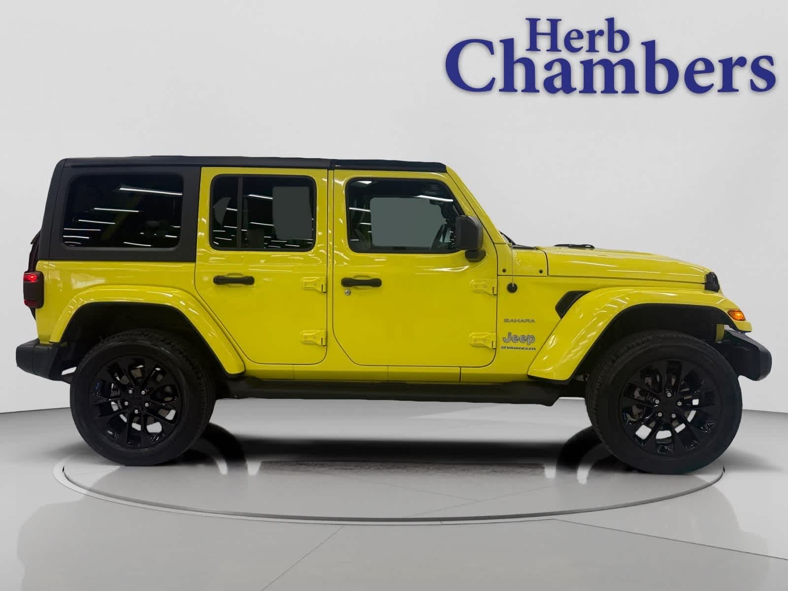 Used 2023 Jeep Wrangler 4xe Sahara 4XE with VIN 1C4JJXP63PW579626 for sale in Warwick, RI