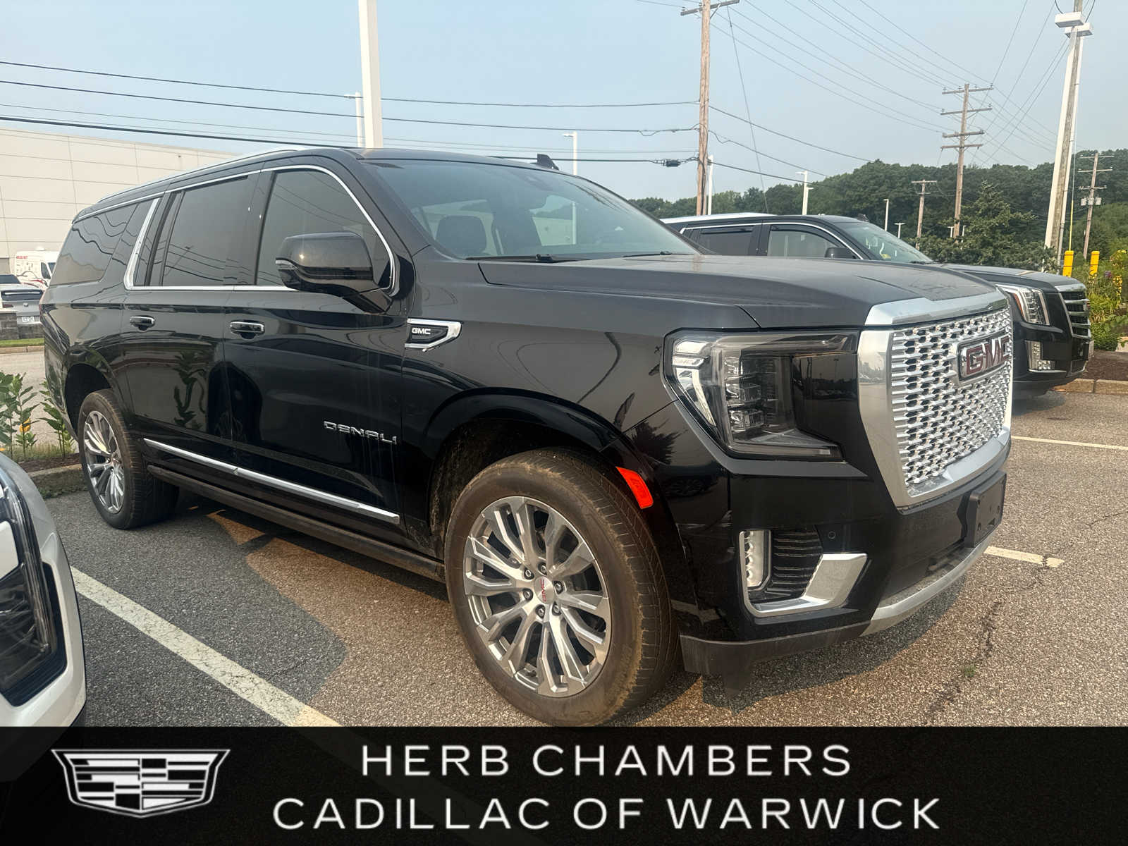 Onyx Black 2022 GMC Yukon XL SUV / Crossover Four-Wheel Drive Automatic
