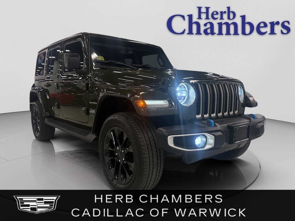 Used 2023 Jeep Wrangler 4xe Sahara w/ Cold Weather Group & Hard Top SUV