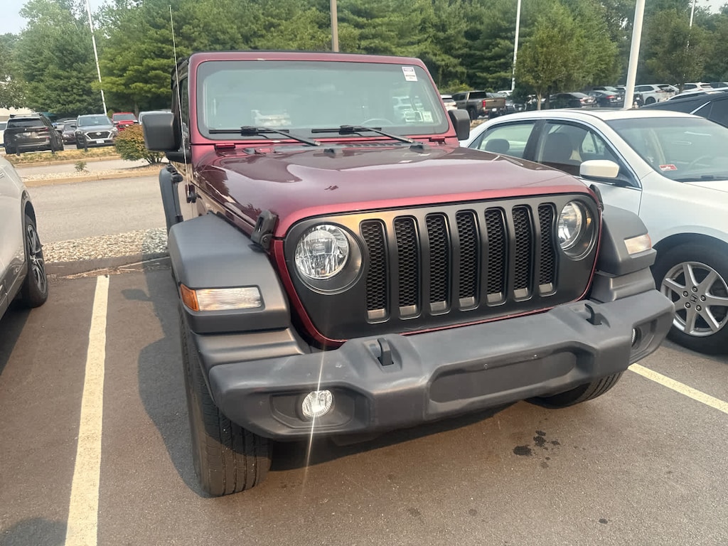 Used 2021 Jeep Wrangler Unlimited Sport 4X4 V6 w/ Perforated Leather & Technology Group SUV