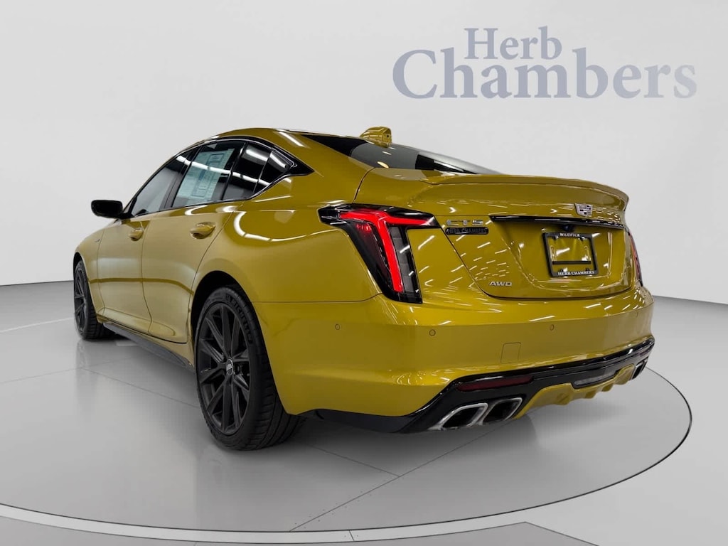 Used 2025 CADILLAC CT5-V V-Series AWD w/ Technology Package & Ultraview Sunroof Sedan