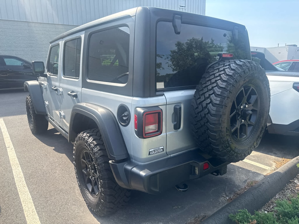 Used 2024 Jeep Wrangler Willys 4X4 V6 w/ Convenience Package & 3-Piece Hard Top SUV