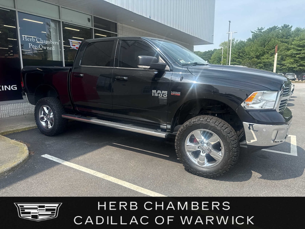 Used 2019 Ram 1500 Classic Big Horn Crew Cab 4X4 V8 w/ 26S Package & Custom Tires & Wheels Crew Pickup