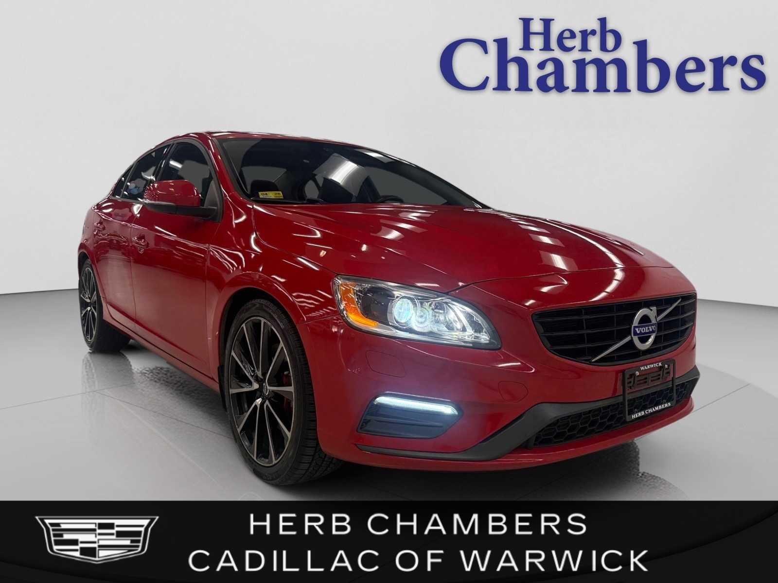Red 2018 Volvo S60 T5 Dynamic AWD Sedan All-Wheel Drive Automatic