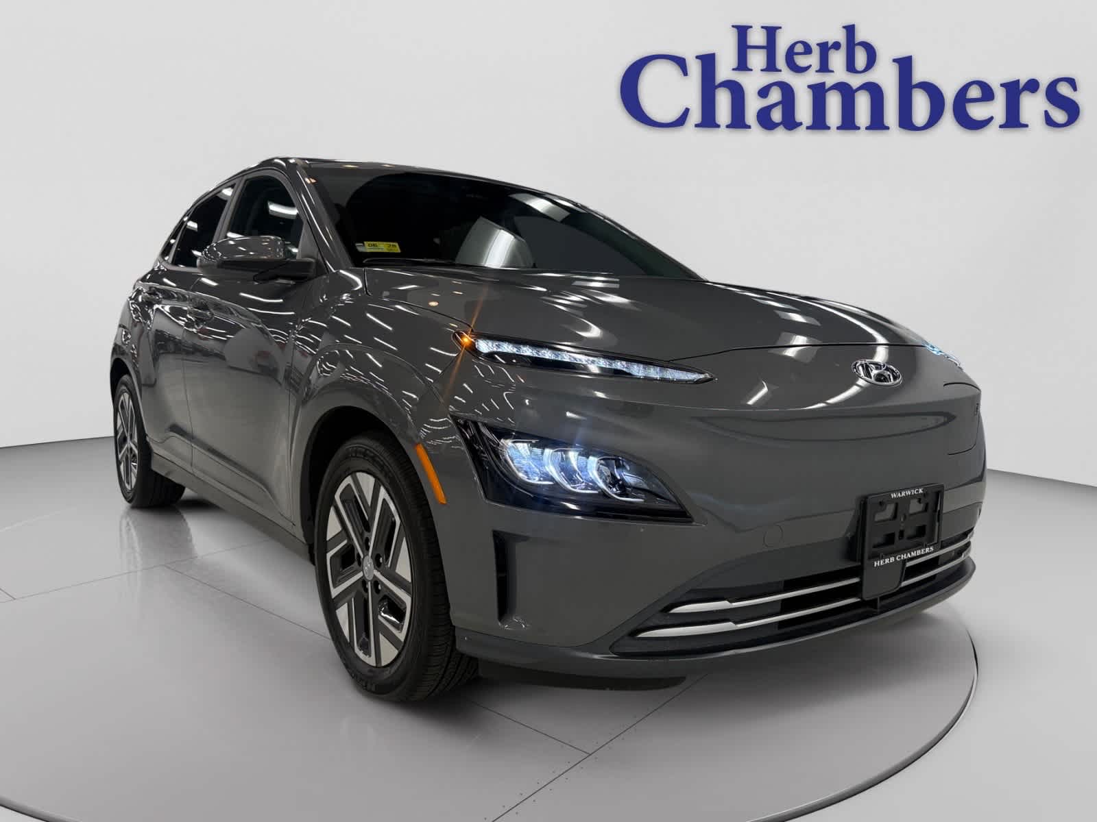 Used 2023 Hyundai Kona EV Limited with VIN KM8K53AG5PU171347 for sale in Warwick, RI