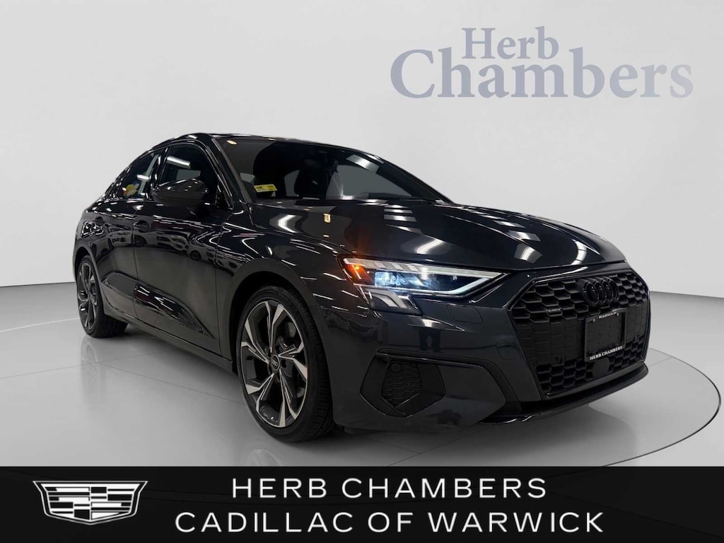 Used 2023 Audi A3 quattro Premium Plus w/ Black Optic Sport Package Sedan 4 Dr.