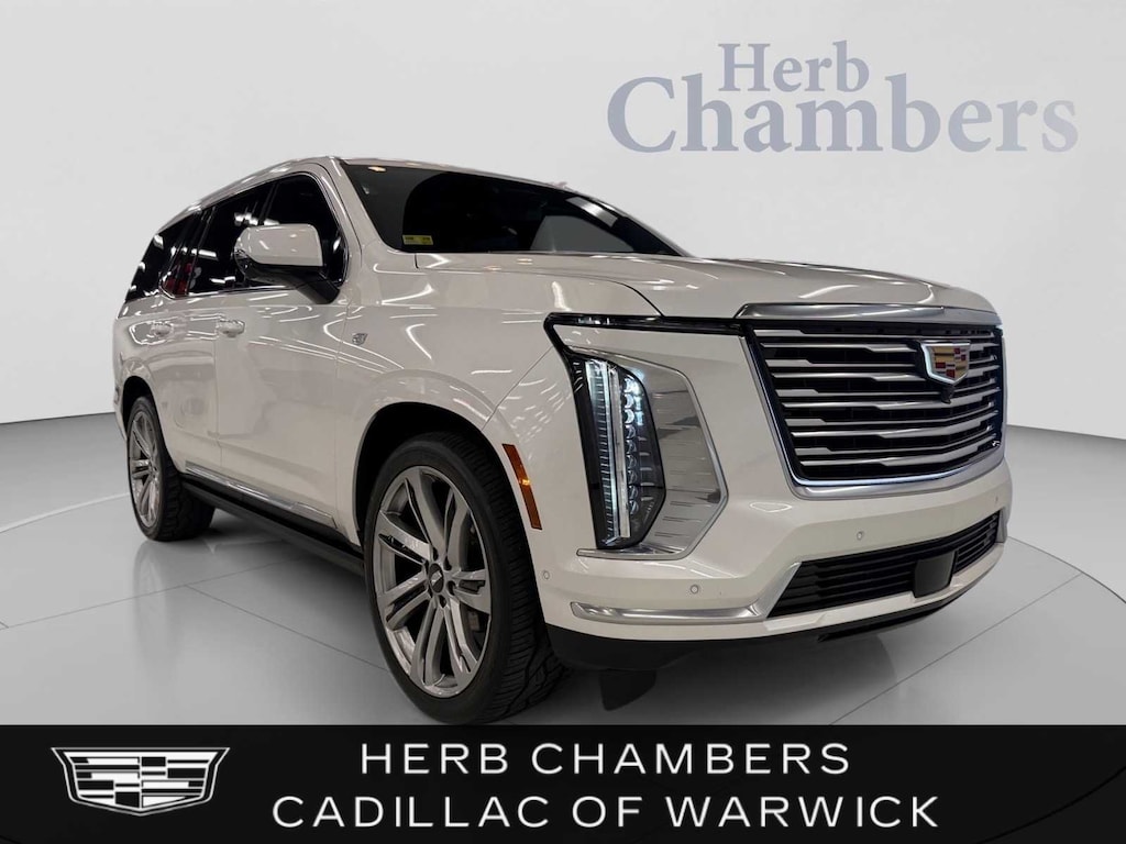 Used 2025 CADILLAC Escalade Platinum 4WD w/ 24" 10-Spoke Polished Wheels SUV