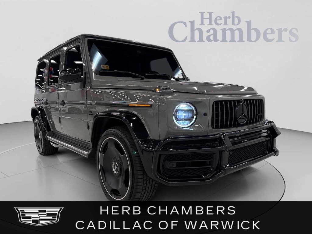 Used 2024 Mercedes-Benz G-Class 4MATIC w/ 22" AMG Forged Monoblock Wheels & AMG Carbon Fiber Trim Utility