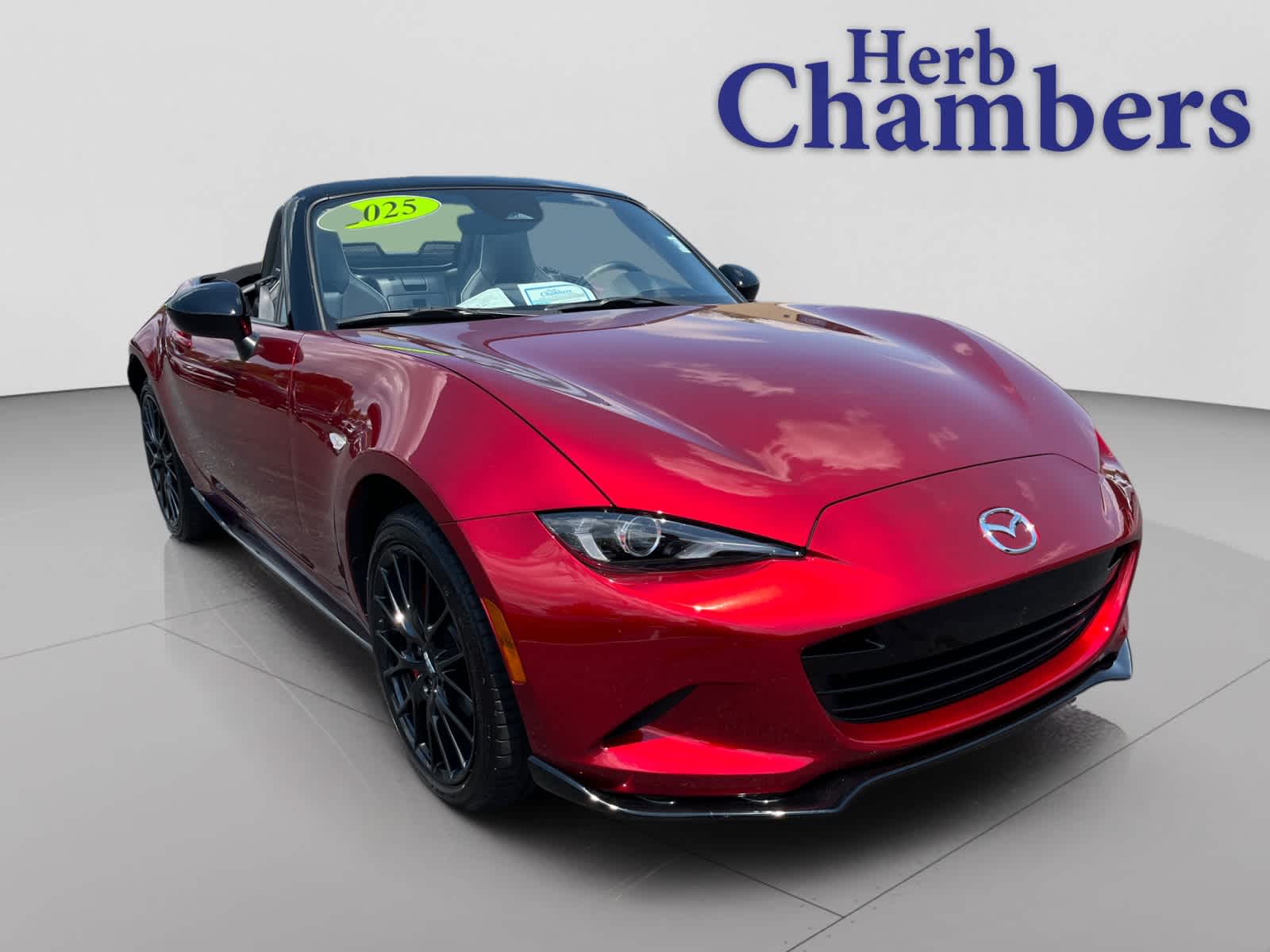 Soul Red Crystal Metallic 2025 Mazda MX-5 Miata Convertible Rear-Wheel Drive Manual