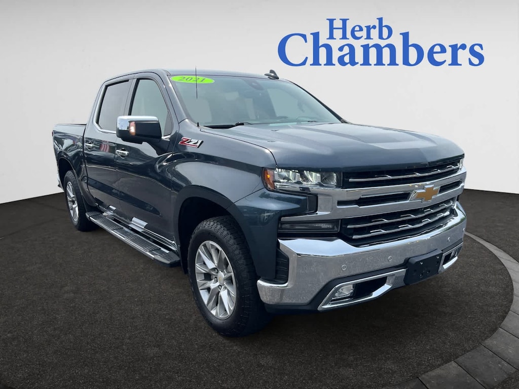 Used 2021 Chevrolet Silverado 1500 LTZ 4WD Crew Cab 147 Truck Crew Cab