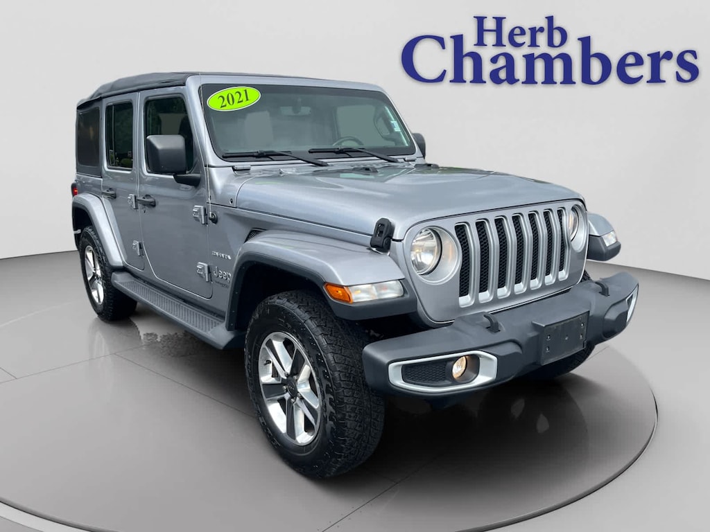 Used 2021 Jeep Wrangler Unlimited Sahara SUV