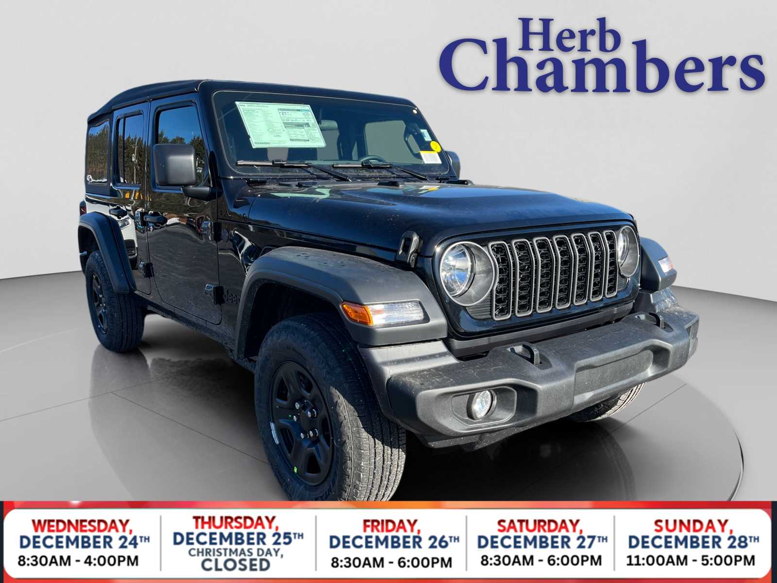 2026 Jeep Wrangler 4-Door Sport's photo