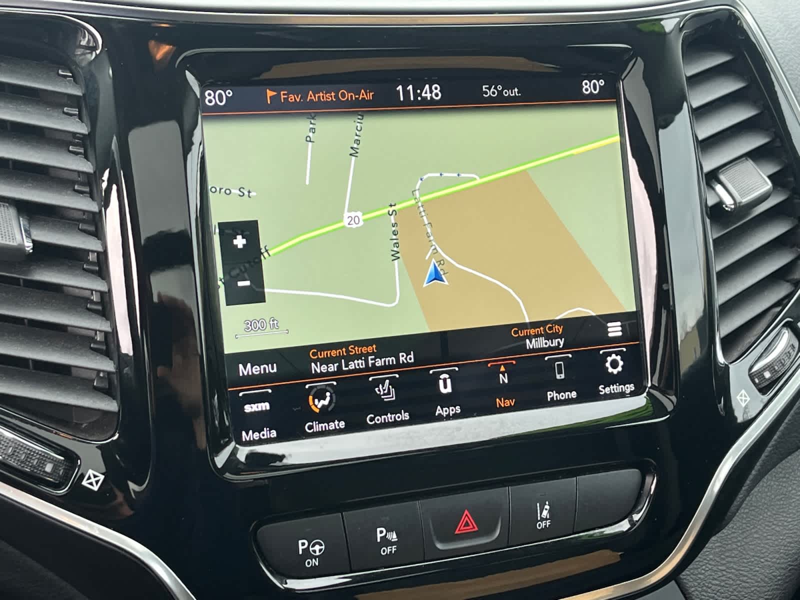 used 2021 Jeep Cherokee car, priced at $20,310