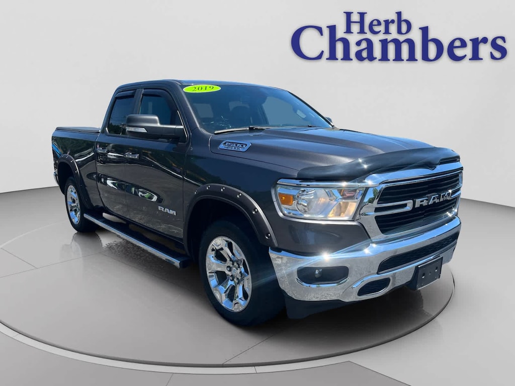 Used 2019 Ram All-New 1500 Big Horn/Lone Star 4x4 Quad Cab 64 Box Truck Quad Cab