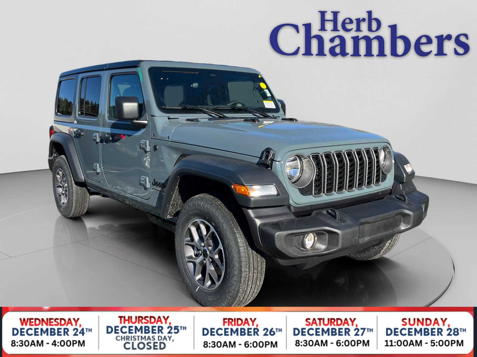 2026 Jeep Wrangler 4-Door Sport S's photo