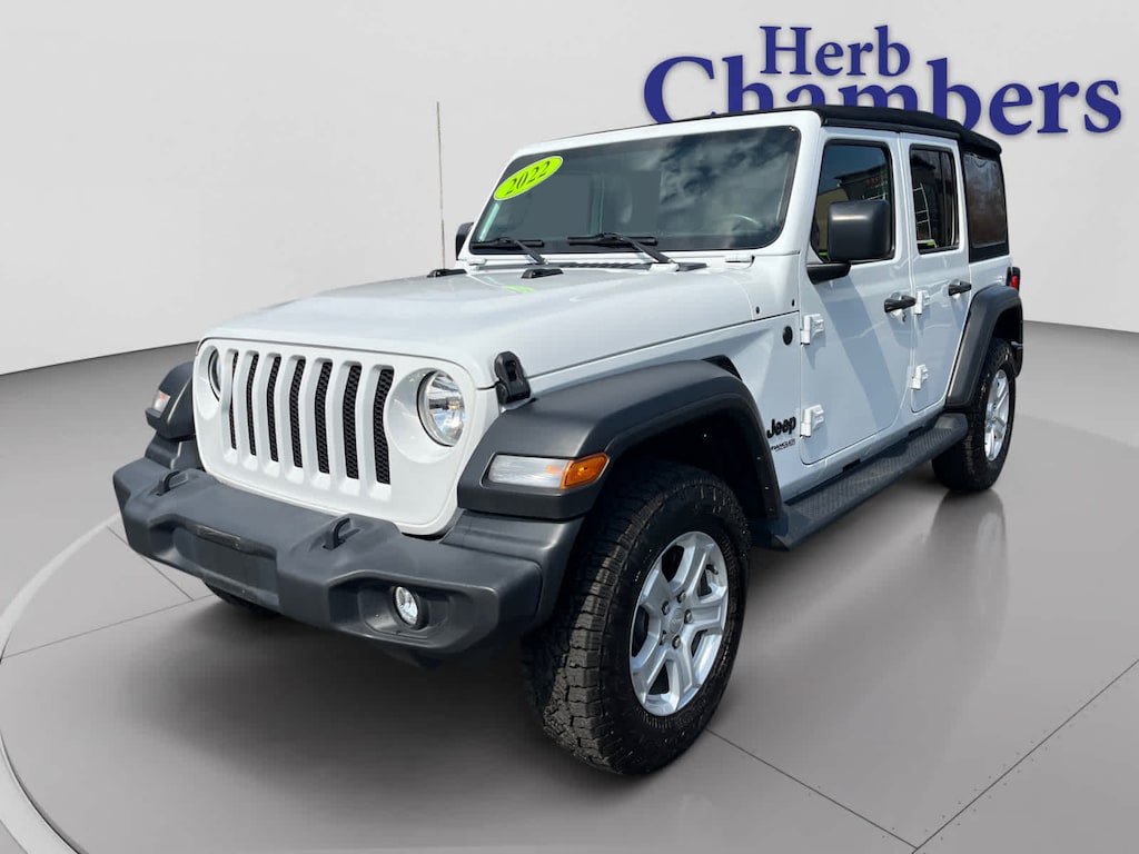 Certified 2022 Jeep Wrangler Unlimited Sport S SUV