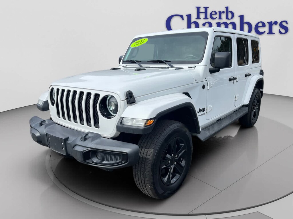 Used 2021 Jeep Wrangler Unlimited Sahara Altitude SUV