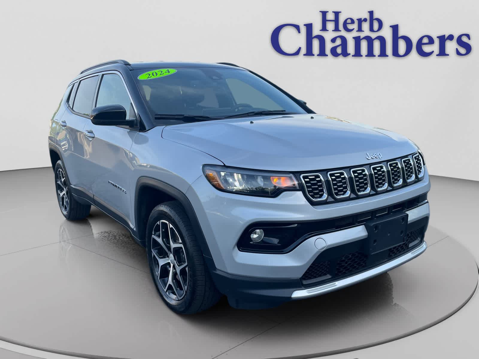 Silver Zynith Metallic Clearcoat 2024 Jeep Compass Limited 4WD SUV / Crossover Four-Wheel Drive Automatic
