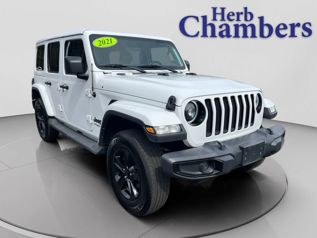Used 2021 Jeep Wrangler Unlimited Sahara Altitude SUV