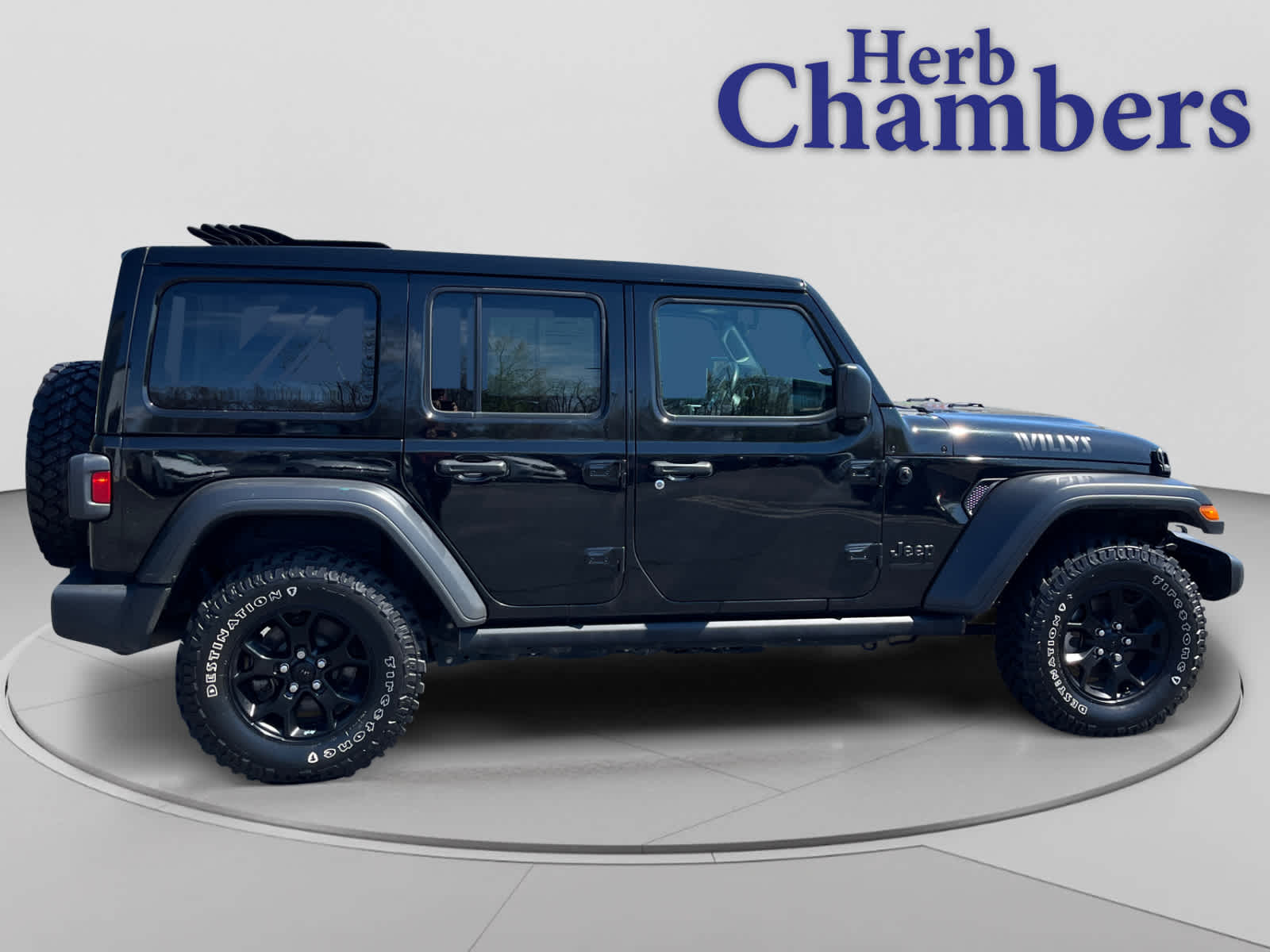 used 2021 Jeep Wrangler car, priced at $27,320
