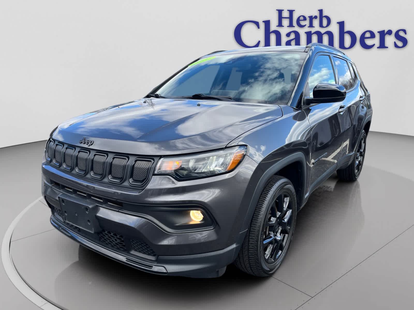 used 2022 Jeep Compass car, priced at $23,412