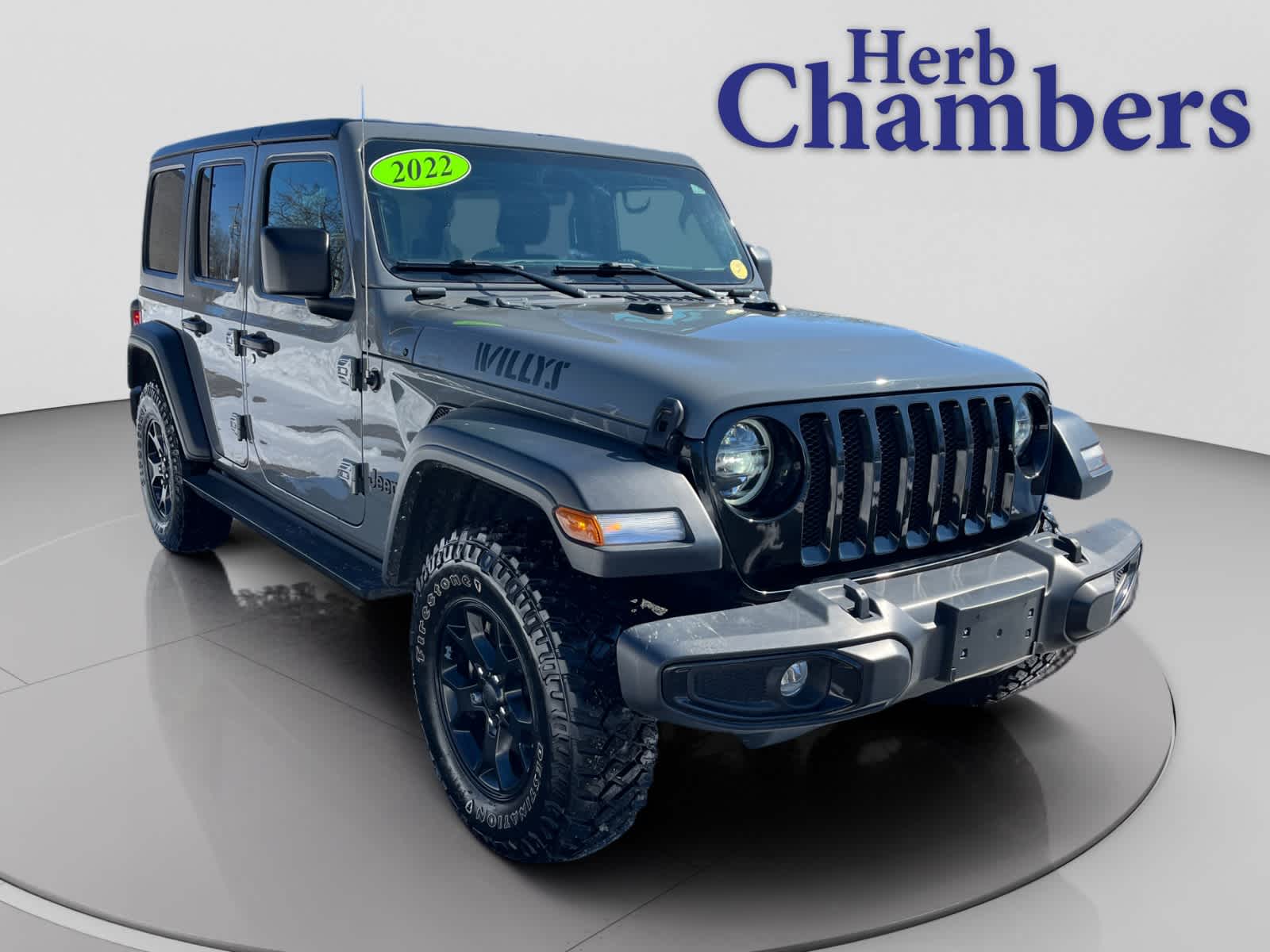used 2022 Jeep Wrangler car, priced at $33,887