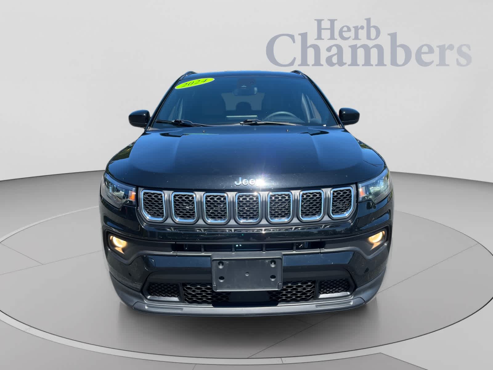 Certified 2024 Jeep Compass Latitude with VIN 3C4NJDBN6RT606437 for sale in Millbury, MA