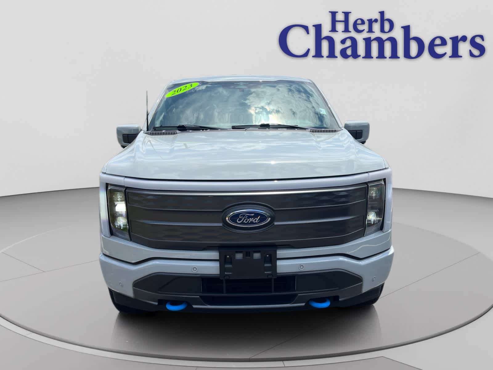 Used 2023 Ford F-150 Lightning Lariat with VIN 1FTVW1EL1PWG22885 for sale in Millbury, MA