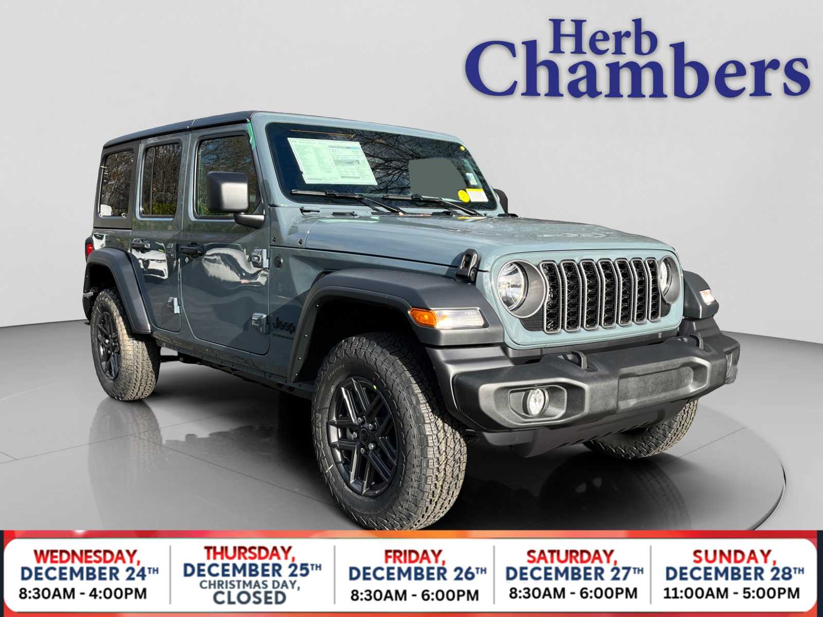 2026 Jeep Wrangler 4-Door Sport S's photo