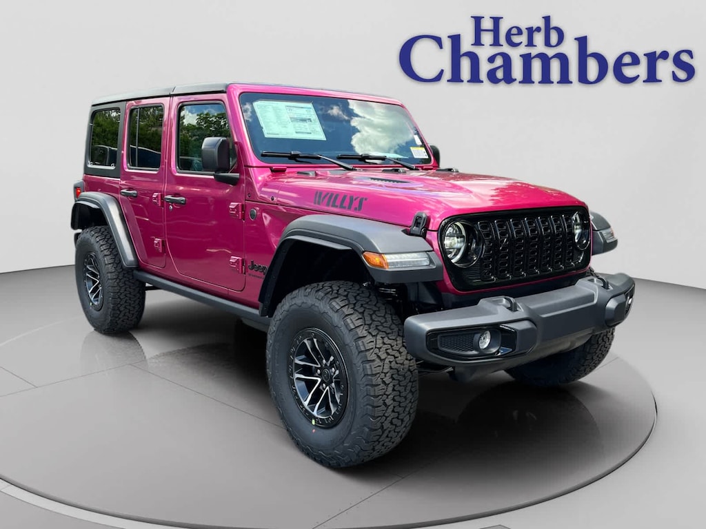 New 2026 Jeep Wrangler 4-DOOR WILLYS Sport Utility