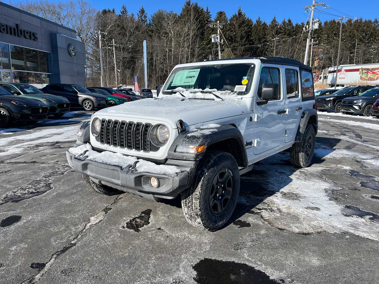 new 2026 Jeep Wrangler car, priced at $40,660