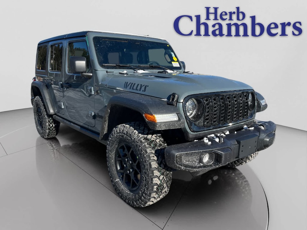 New 2026 Jeep Wrangler 4-DOOR WILLYS Sport Utility