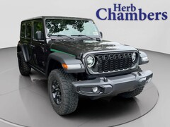 New 2025 Jeep Wrangler 4-DOOR WILLYS Sport Utility near Boston, MA