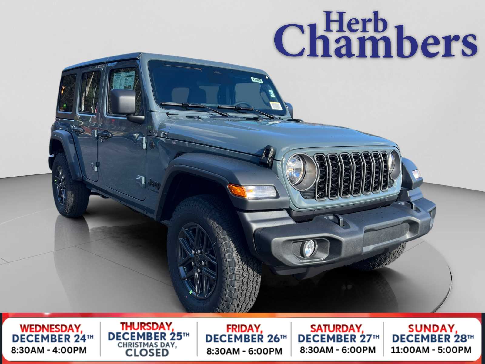 2026 Jeep Wrangler 4-Door Sport S's photo