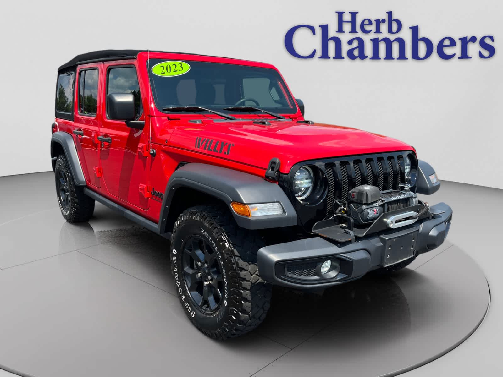 Firecracker Red Clearcoat 2023 Jeep Wrangler SUV / Crossover Four-Wheel Drive 8-Speed Automatic