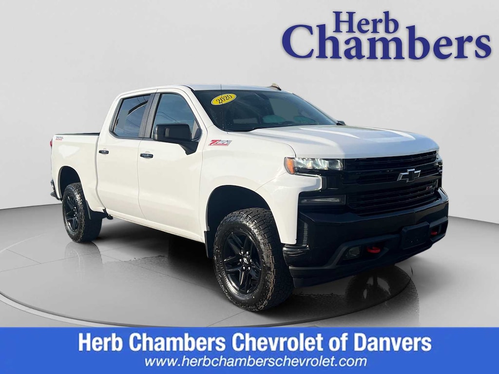 Used 2020 Chevrolet Silverado 1500 LT Trail Boss Truck Crew Cab